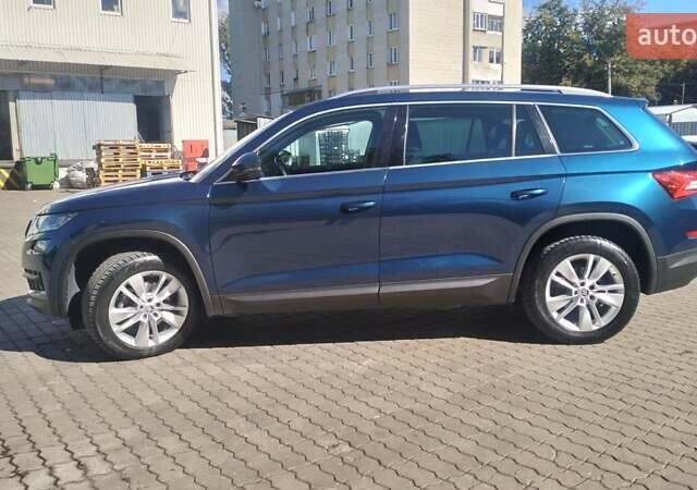 Синий Шкода Kodiaq, объемом двигателя 1.97 л и пробегом 118 тыс. км за 27200 $, фото 6 на Automoto.ua