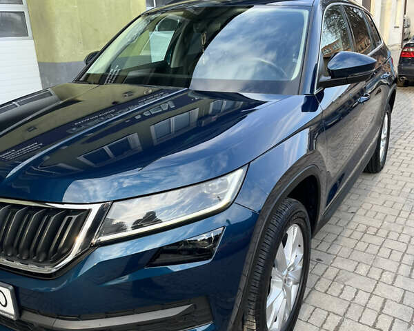 Синий Шкода Kodiaq, объемом двигателя 1.97 л и пробегом 117 тыс. км за 32500 $, фото 2 на Automoto.ua