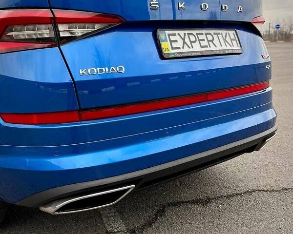 Синий Шкода Kodiaq, объемом двигателя 2 л и пробегом 88 тыс. км за 39999 $, фото 10 на Automoto.ua