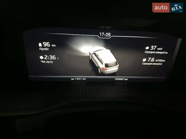 Синій Шкода Kodiaq, об'ємом двигуна 1.97 л та пробігом 195 тис. км за 27900 $, фото 10 на Automoto.ua