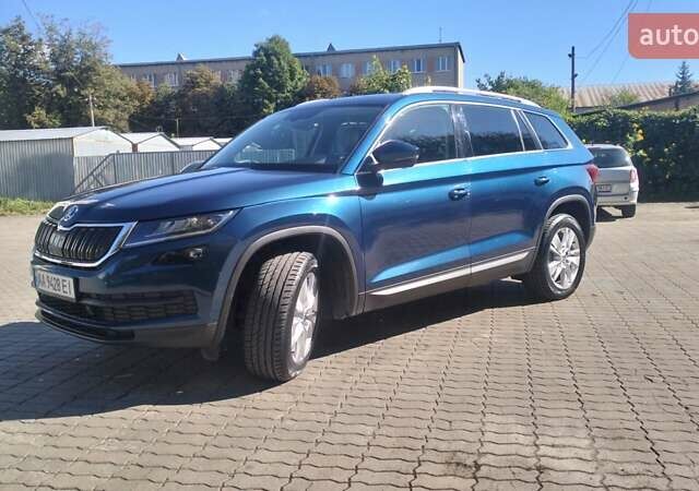 Синий Шкода Kodiaq, объемом двигателя 1.97 л и пробегом 118 тыс. км за 27200 $, фото 7 на Automoto.ua