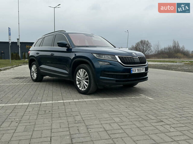 Синій Шкода Kodiaq, об'ємом двигуна 1.97 л та пробігом 195 тис. км за 27900 $, фото 1 на Automoto.ua