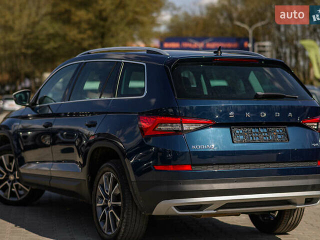Синій Шкода Kodiaq, об'ємом двигуна 2 л та пробігом 204 тис. км за 28900 $, фото 4 на Automoto.ua
