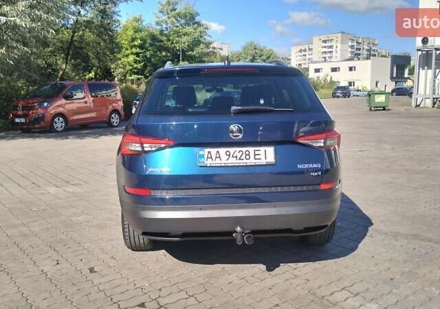 Синий Шкода Kodiaq, объемом двигателя 1.97 л и пробегом 118 тыс. км за 27200 $, фото 5 на Automoto.ua