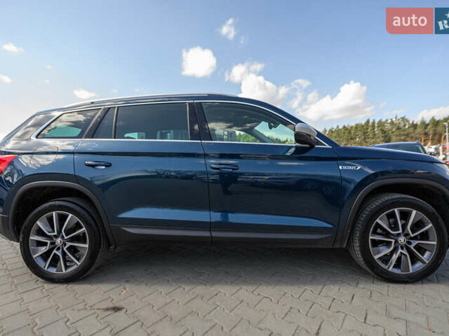 Синій Шкода Kodiaq, об'ємом двигуна 2 л та пробігом 204 тис. км за 28900 $, фото 49 на Automoto.ua