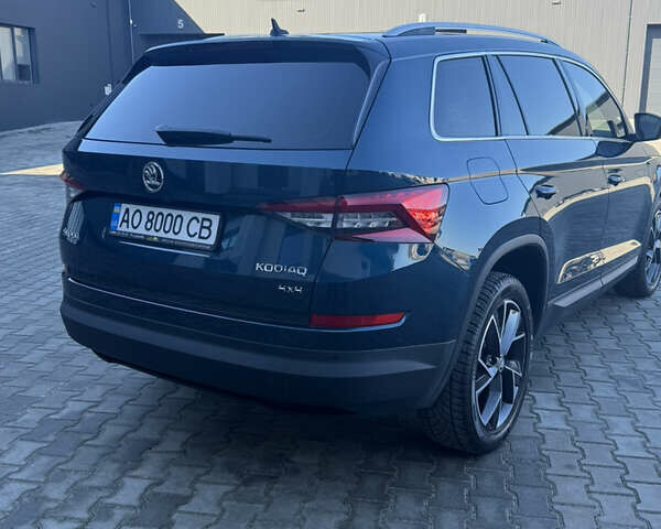 Синій Шкода Kodiaq, об'ємом двигуна 2 л та пробігом 49 тис. км за 33490 $, фото 8 на Automoto.ua