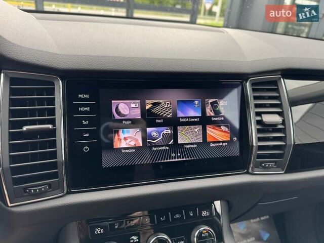 Синій Шкода Kodiaq, об'ємом двигуна 2 л та пробігом 104 тис. км за 33900 $, фото 23 на Automoto.ua