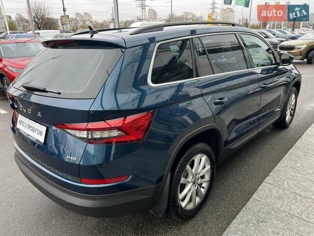 Синій Шкода Kodiaq, об'ємом двигуна 1.98 л та пробігом 92 тис. км за 25485 $, фото 6 на Automoto.ua