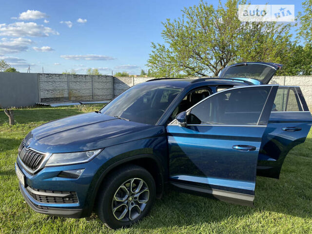 Синій Шкода Kodiaq, об'ємом двигуна 1.97 л та пробігом 115 тис. км за 33500 $, фото 9 на Automoto.ua