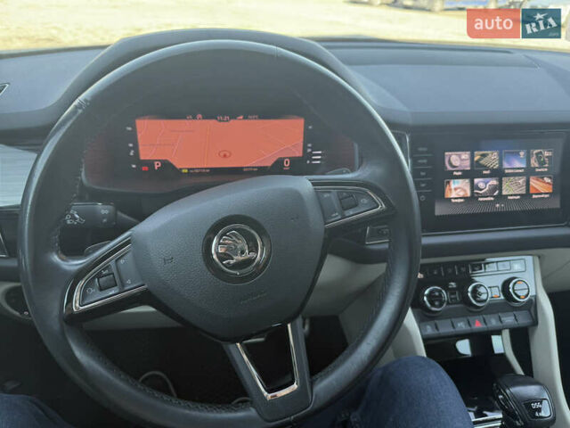 Синій Шкода Kodiaq, об'ємом двигуна 2 л та пробігом 49 тис. км за 33490 $, фото 16 на Automoto.ua