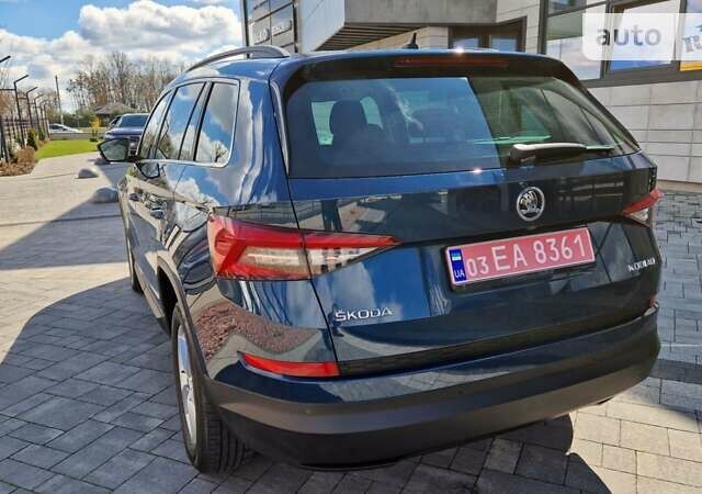 Синий Шкода Kodiaq, объемом двигателя 2 л и пробегом 194 тыс. км за 24400 $, фото 3 на Automoto.ua