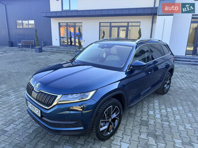 Синій Шкода Kodiaq, об'ємом двигуна 2 л та пробігом 49 тис. км за 33490 $, фото 5 на Automoto.ua