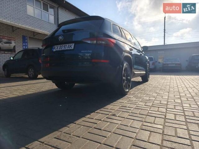 Синий Шкода Kodiaq, объемом двигателя 1.98 л и пробегом 105 тыс. км за 27500 $, фото 9 на Automoto.ua