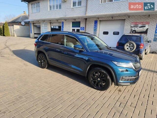Синий Шкода Kodiaq, объемом двигателя 1.98 л и пробегом 105 тыс. км за 27500 $, фото 4 на Automoto.ua