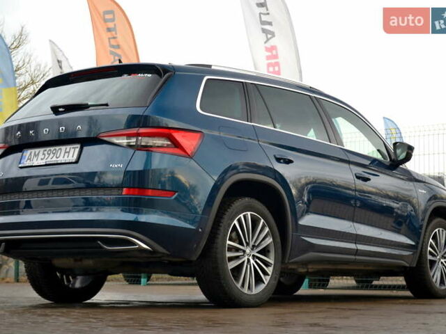 Синий Шкода Kodiaq, объемом двигателя 2 л и пробегом 164 тыс. км за 34455 $, фото 17 на Automoto.ua