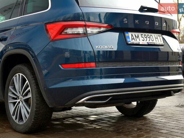 Синий Шкода Kodiaq, объемом двигателя 2 л и пробегом 164 тыс. км за 34455 $, фото 23 на Automoto.ua