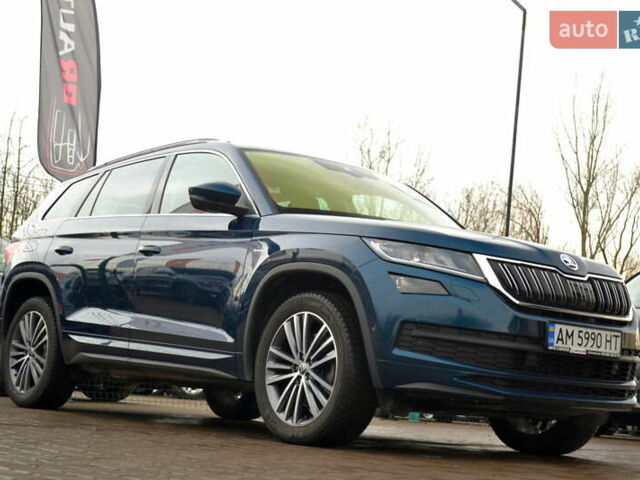 Синий Шкода Kodiaq, объемом двигателя 2 л и пробегом 164 тыс. км за 34455 $, фото 6 на Automoto.ua