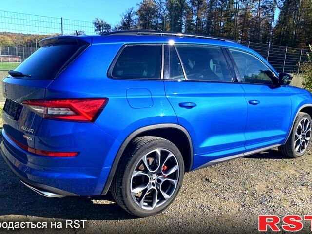 Синий Шкода Kodiaq, объемом двигателя 2 л и пробегом 129 тыс. км за 35950 $, фото 3 на Automoto.ua