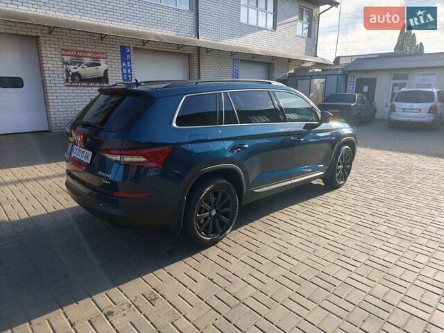 Синий Шкода Kodiaq, объемом двигателя 1.98 л и пробегом 105 тыс. км за 27500 $, фото 10 на Automoto.ua