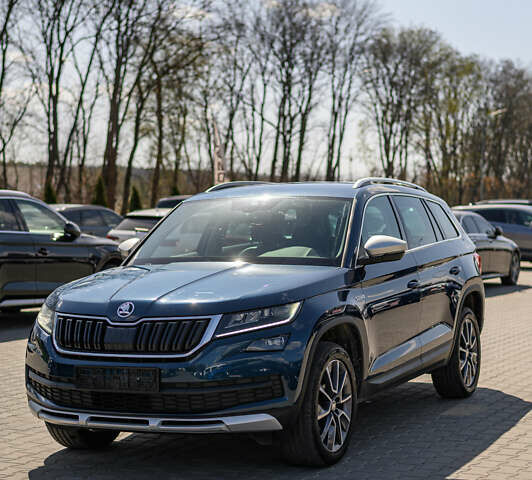 Синій Шкода Kodiaq, об'ємом двигуна 2 л та пробігом 204 тис. км за 28900 $, фото 15 на Automoto.ua