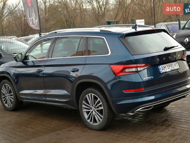 Синий Шкода Kodiaq, объемом двигателя 2 л и пробегом 164 тыс. км за 34455 $, фото 22 на Automoto.ua