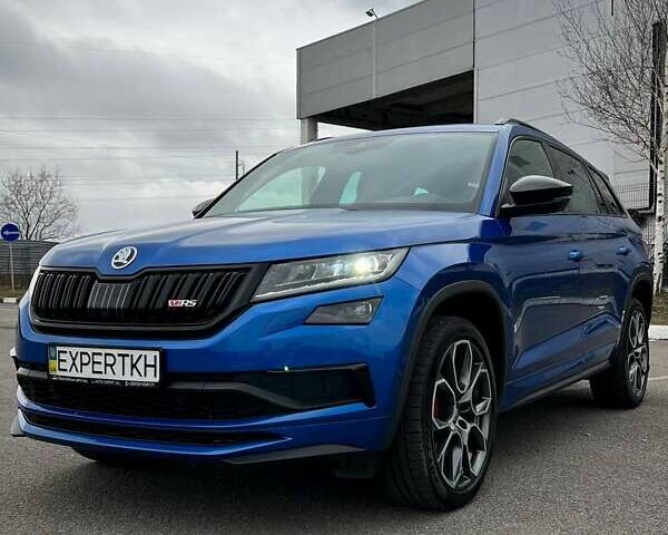 Синій Шкода Kodiaq, об'ємом двигуна 2 л та пробігом 88 тис. км за 39999 $, фото 7 на Automoto.ua