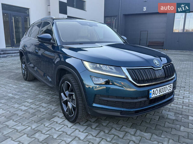 Синій Шкода Kodiaq, об'ємом двигуна 2 л та пробігом 49 тис. км за 33490 $, фото 4 на Automoto.ua