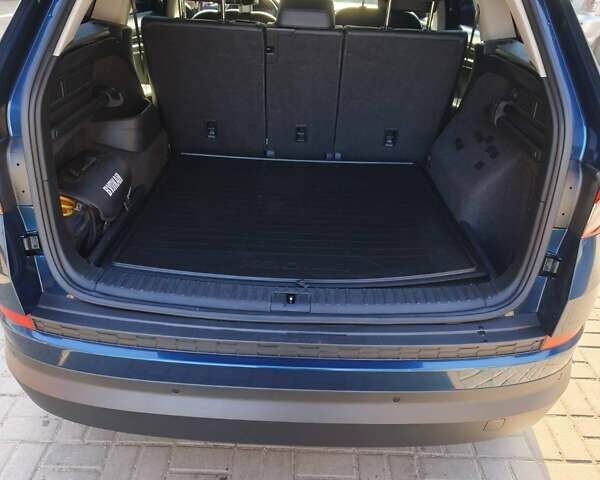 Синий Шкода Kodiaq, объемом двигателя 1.98 л и пробегом 105 тыс. км за 27500 $, фото 14 на Automoto.ua