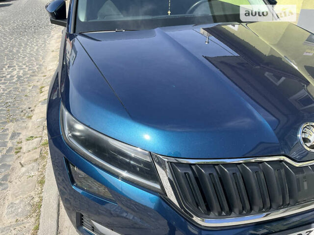 Синій Шкода Kodiaq, об'ємом двигуна 1.97 л та пробігом 117 тис. км за 28920 $, фото 2 на Automoto.ua