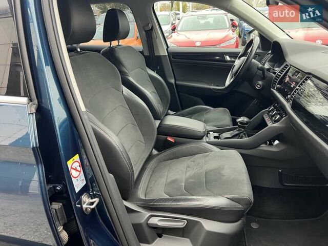 Синій Шкода Kodiaq, об'ємом двигуна 1.98 л та пробігом 92 тис. км за 25485 $, фото 21 на Automoto.ua
