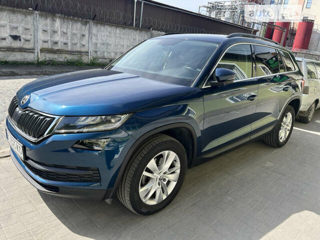 Синий Шкода Kodiaq, объемом двигателя 1.97 л и пробегом 117 тыс. км за 28920 $, фото 5 на Automoto.ua