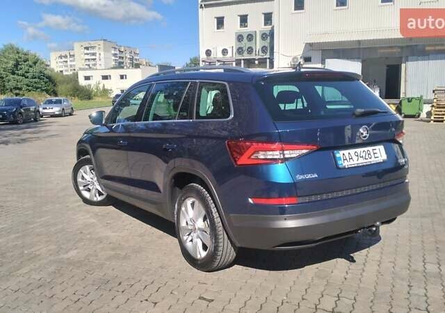Синий Шкода Kodiaq, объемом двигателя 1.97 л и пробегом 118 тыс. км за 27200 $, фото 4 на Automoto.ua