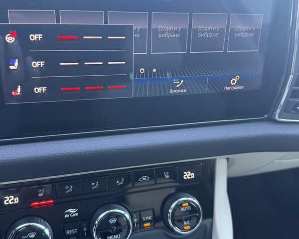 Синій Шкода Kodiaq, об'ємом двигуна 2 л та пробігом 49 тис. км за 33490 $, фото 37 на Automoto.ua