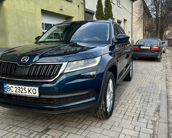 Синий Шкода Kodiaq, объемом двигателя 1.97 л и пробегом 117 тыс. км за 32500 $, фото 3 на Automoto.ua