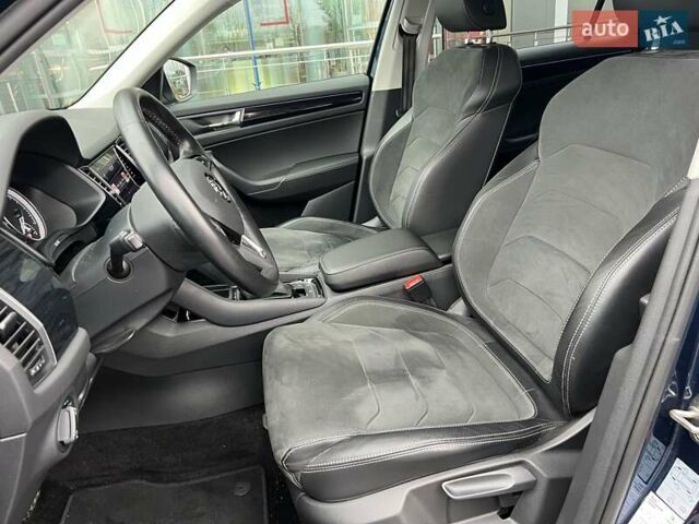 Синій Шкода Kodiaq, об'ємом двигуна 1.98 л та пробігом 92 тис. км за 25485 $, фото 11 на Automoto.ua