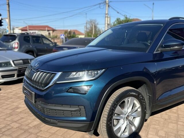 Синий Шкода Kodiaq, объемом двигателя 2 л и пробегом 151 тыс. км за 28400 $, фото 2 на Automoto.ua