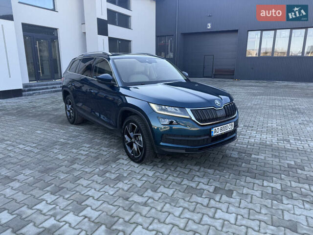 Синій Шкода Kodiaq, об'ємом двигуна 2 л та пробігом 49 тис. км за 33490 $, фото 2 на Automoto.ua