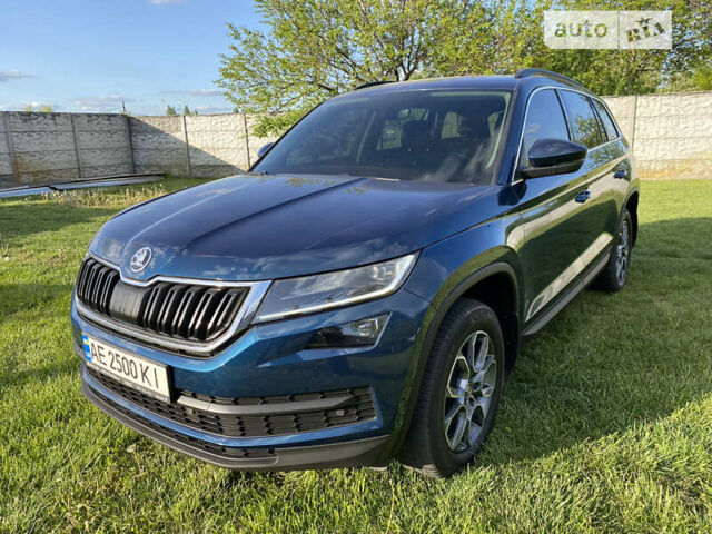 Синий Шкода Kodiaq, объемом двигателя 1.97 л и пробегом 115 тыс. км за 33500 $, фото 5 на Automoto.ua