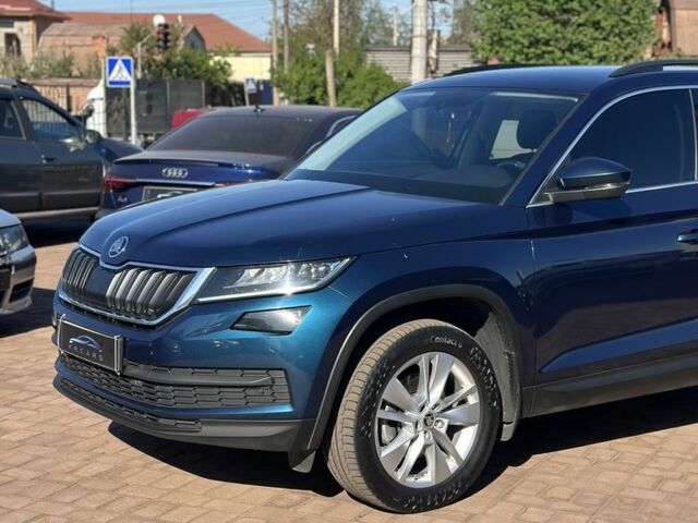 Синий Шкода Kodiaq, объемом двигателя 2 л и пробегом 151 тыс. км за 28400 $, фото 3 на Automoto.ua