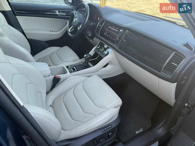 Синій Шкода Kodiaq, об'ємом двигуна 2 л та пробігом 49 тис. км за 33490 $, фото 27 на Automoto.ua