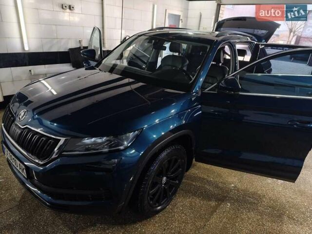 Синий Шкода Kodiaq, объемом двигателя 1.98 л и пробегом 105 тыс. км за 27500 $, фото 18 на Automoto.ua
