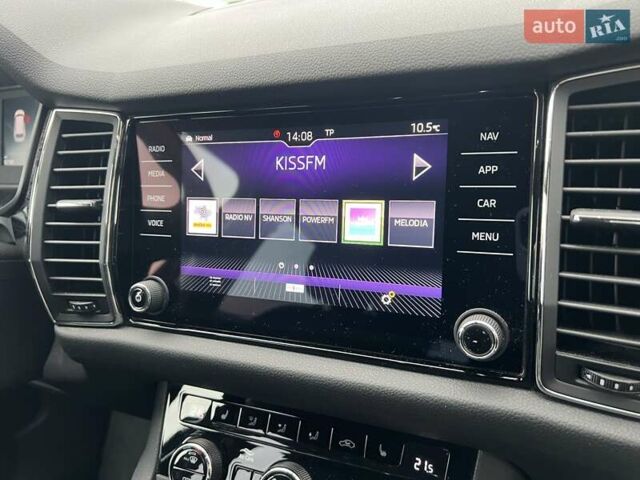Синій Шкода Kodiaq, об'ємом двигуна 1.98 л та пробігом 92 тис. км за 25485 $, фото 31 на Automoto.ua