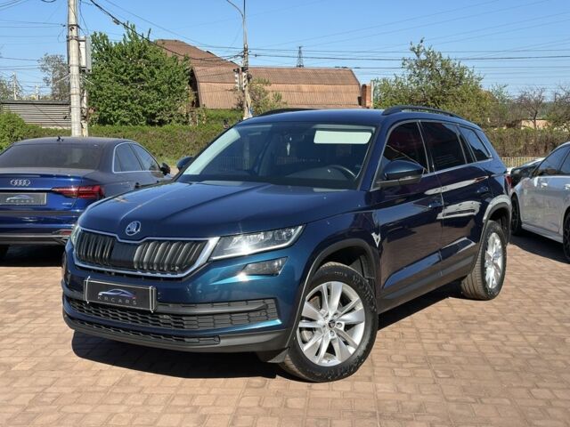 Синий Шкода Kodiaq, объемом двигателя 2 л и пробегом 151 тыс. км за 28400 $, фото 1 на Automoto.ua
