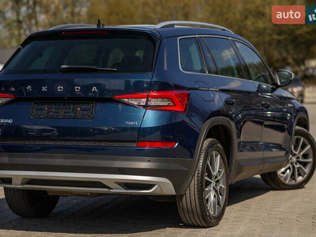 Синій Шкода Kodiaq, об'ємом двигуна 2 л та пробігом 204 тис. км за 28900 $, фото 11 на Automoto.ua