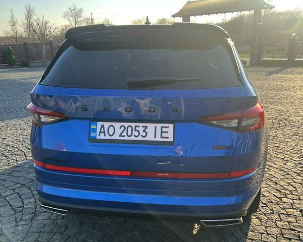 Синий Шкода Kodiaq, объемом двигателя 1.97 л и пробегом 105 тыс. км за 37500 $, фото 6 на Automoto.ua