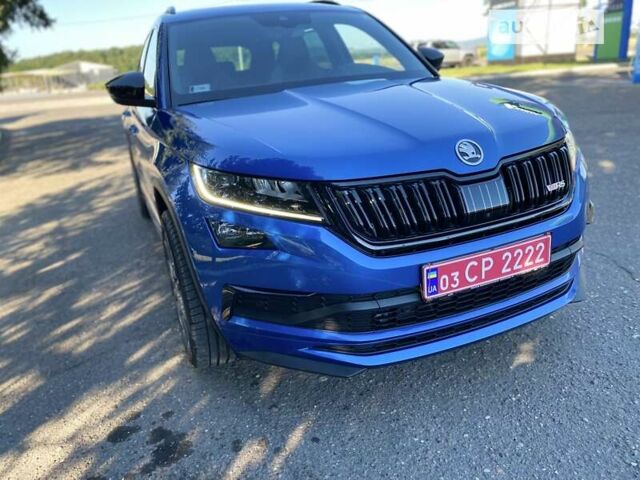 Синий Шкода Kodiaq, объемом двигателя 1.97 л и пробегом 90 тыс. км за 44900 $, фото 16 на Automoto.ua