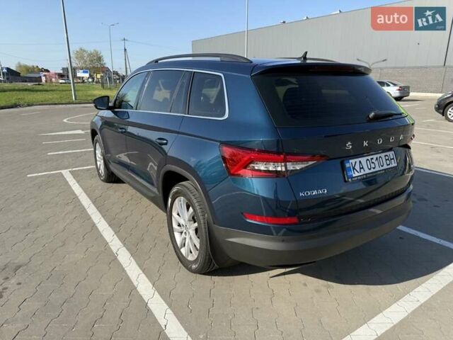 Синий Шкода Kodiaq, объемом двигателя 1.98 л и пробегом 96 тыс. км за 31500 $, фото 2 на Automoto.ua