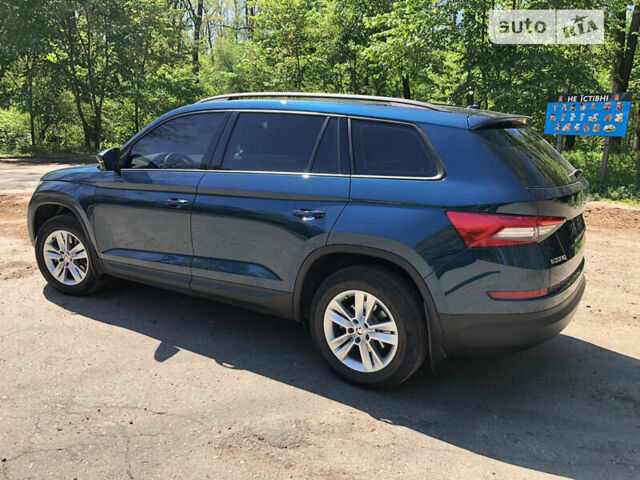 Синій Шкода Kodiaq, об'ємом двигуна 2 л та пробігом 64 тис. км за 30800 $, фото 3 на Automoto.ua