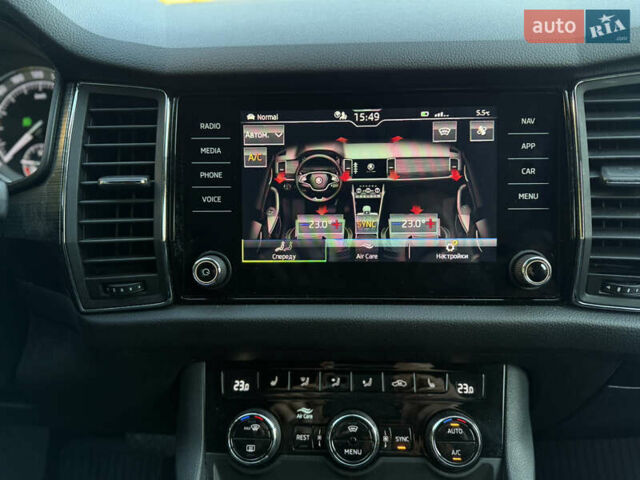 Синій Шкода Kodiaq, об'ємом двигуна 1.97 л та пробігом 197 тис. км за 25900 $, фото 70 на Automoto.ua