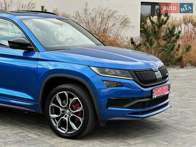 Синий Шкода Kodiaq, объемом двигателя 1.97 л и пробегом 150 тыс. км за 36200 $, фото 3 на Automoto.ua